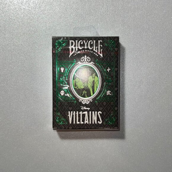 Bicycle x Disney Villains Green & Purple Bundle - Picture 14 of 15